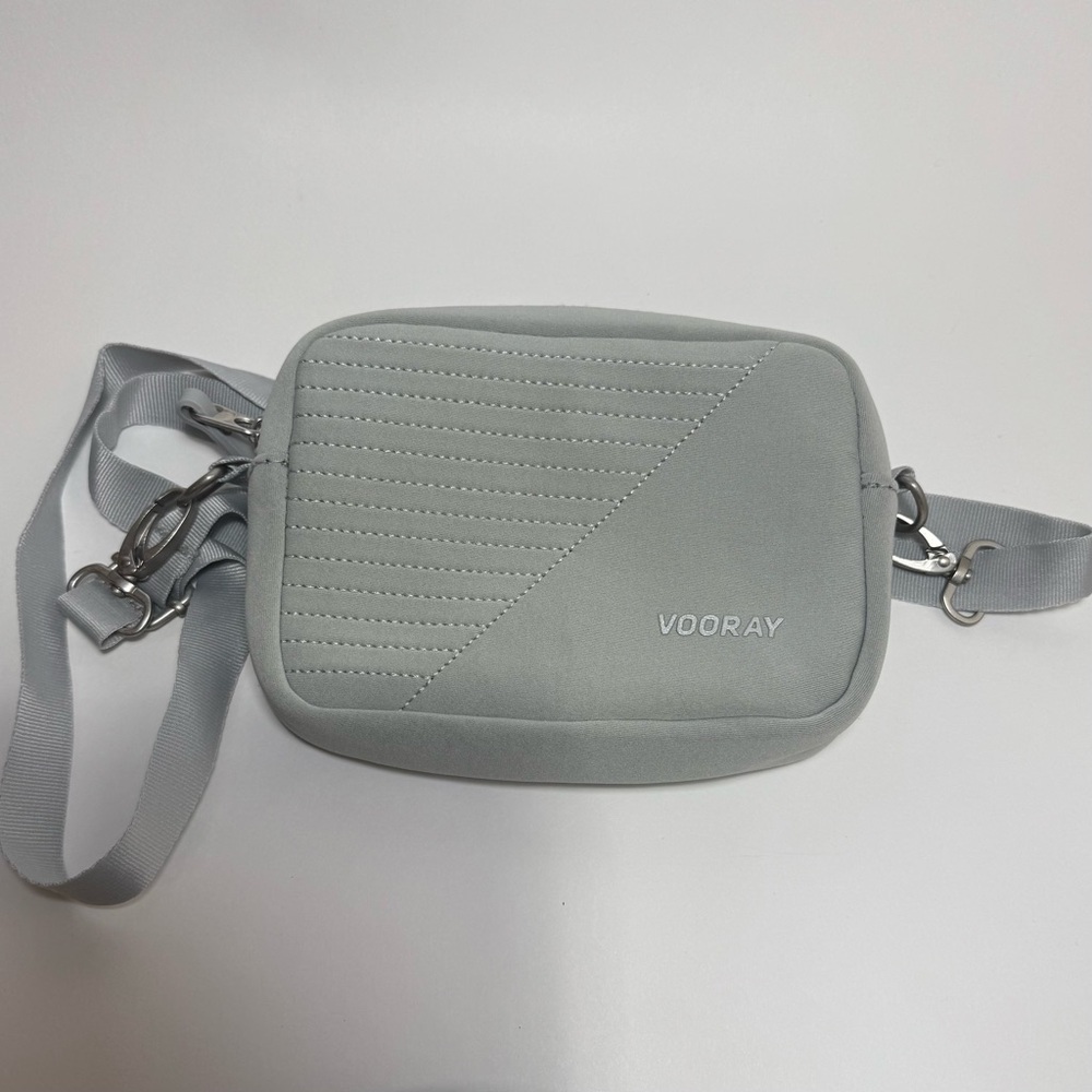 Vooray Crossbody Small Gray Neoprene Bag Sidekick